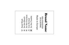 Etiquetas de composição têxtil Model TC-M29