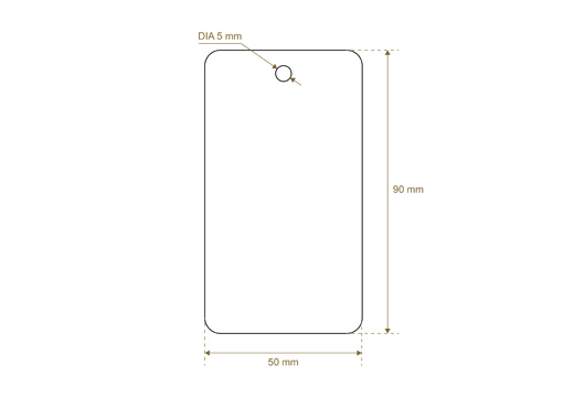 Tag etiqueta para roupa Model HT-M97