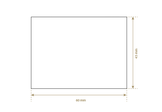 Etiqueta de couro sintético Model EP-M148
