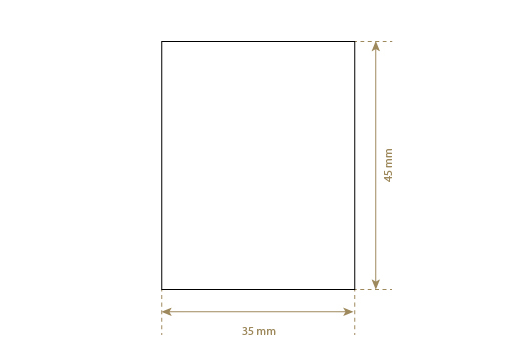 Etiqueta de couro sintético Model EP-M152