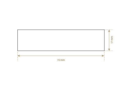 Etiquetas de couro legítimo Model EP-M57