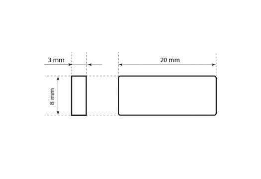 Selo de plástico Model ST-M125