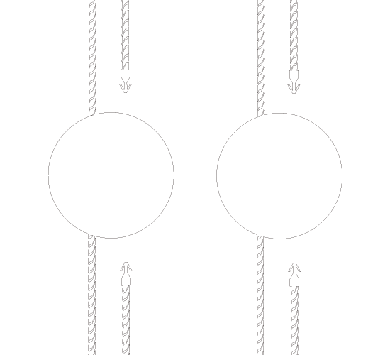 Selo plástico para roupas Model ST-M55