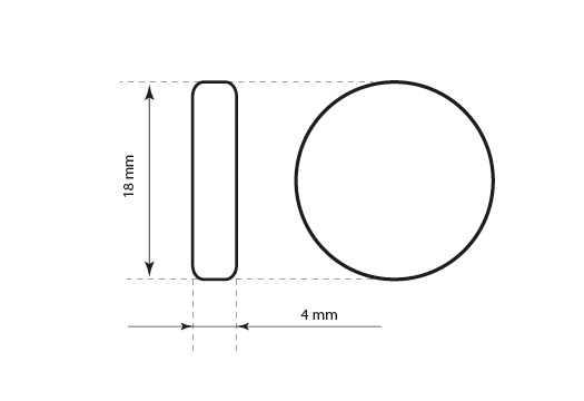 Selo plástico para roupas Model ST-M90