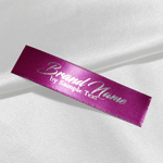 Etiqueta de tecido impressa Fashion Style Model TL-M12