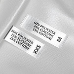 Etiqueta de composição Model TC-M406