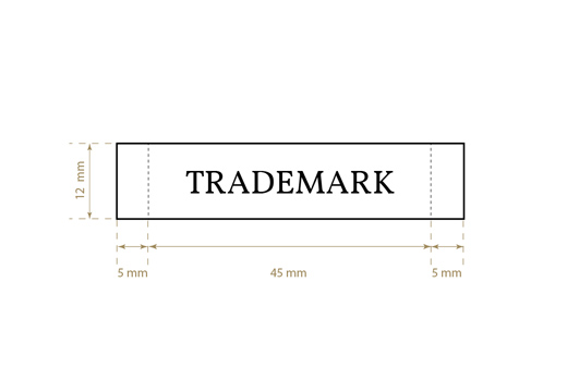 Etiqueta tecida Model WL-M16